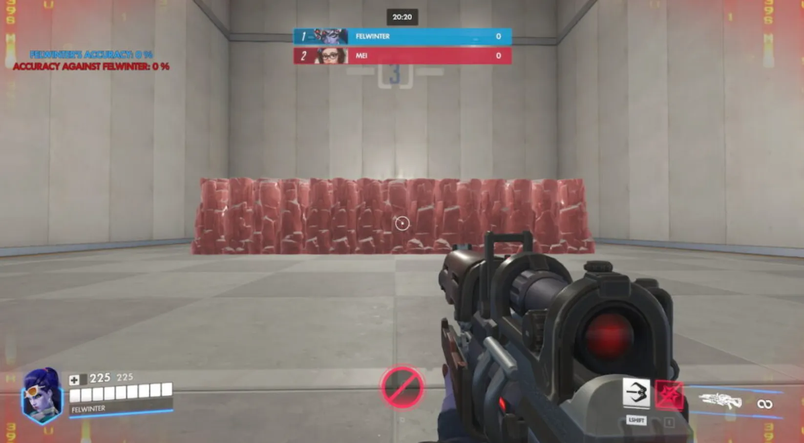 1v1 Widowmaker Arena overwatch
